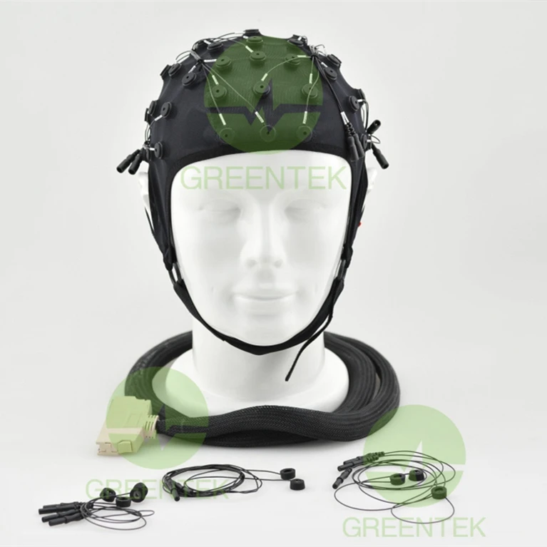 Greentek 128 Channel Neuroscan EEG Machine Electrode Cap for Research Use