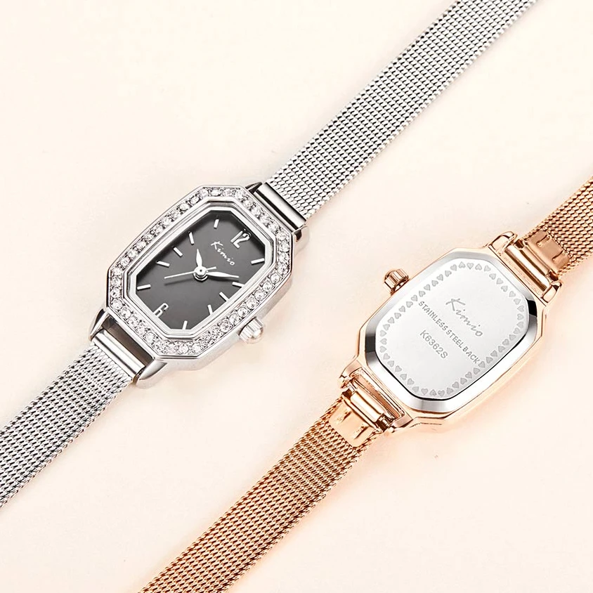 Luxury Brand Kimio Fashion Women Watches Ladies Wristwatches Small Dial  Quartz Clock Waterproof Stainless Steel Bracelet Watch V191202 From  Huafei10, $27.61 | DHgate.Com