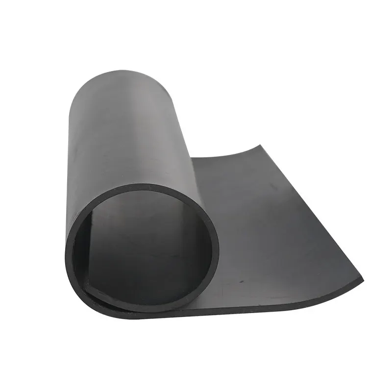  Black Insulation Oil Resistant Wear Resistant Anti Slip Thickened Shock Absorption Rubber Plate Industrial 3/5/10mm Rubber Mat