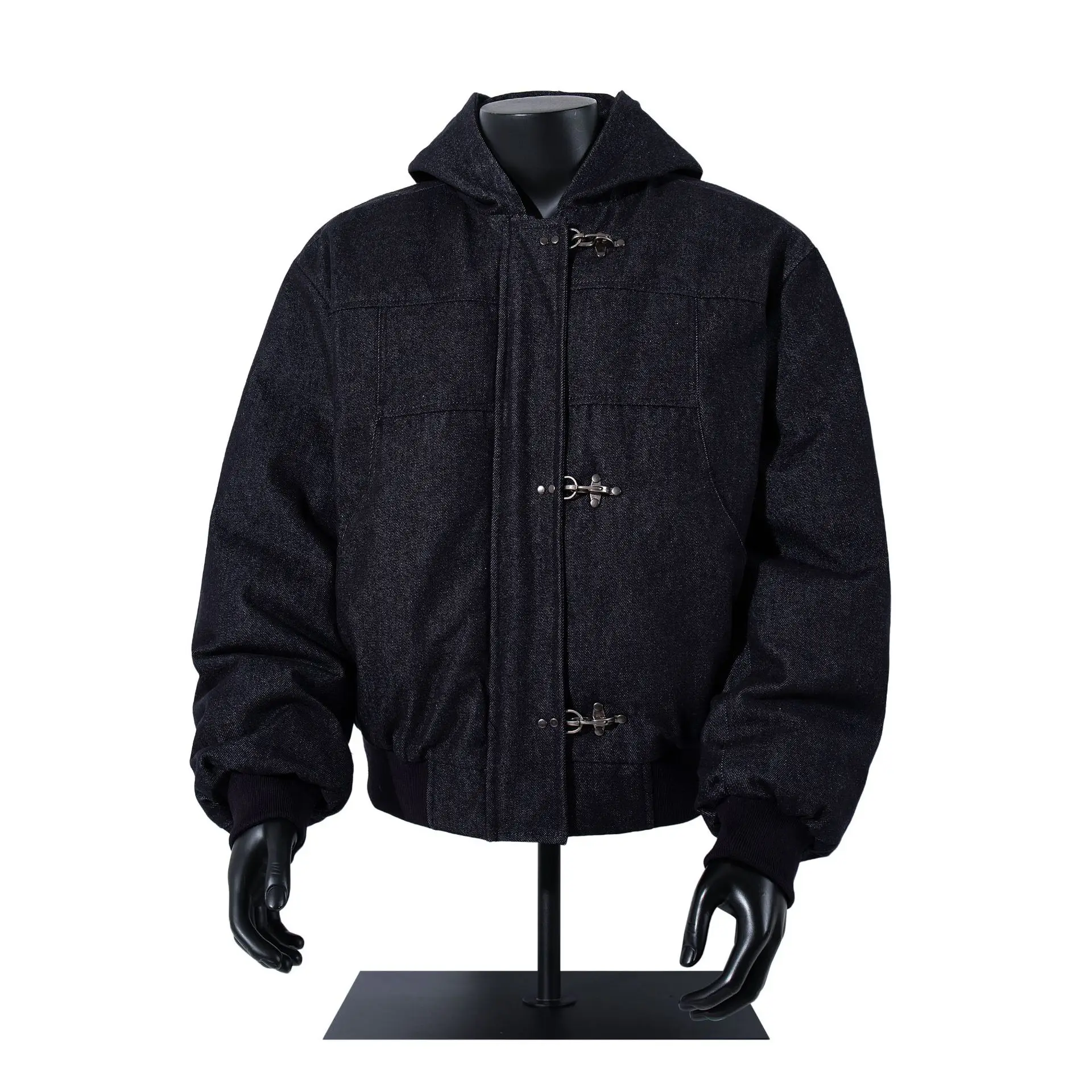 Zongchi odjeća American High Street Retro Metal Avion Buckle Bomber Jakna Modna marka Unisex Radna odjeća Streetwear Kaban