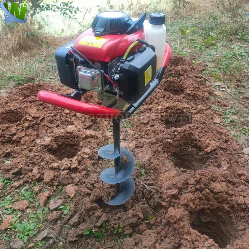 Manual Grass Hole Digging Machines for Agriculture Tree Planting Auger Post Hole Digger Excavator