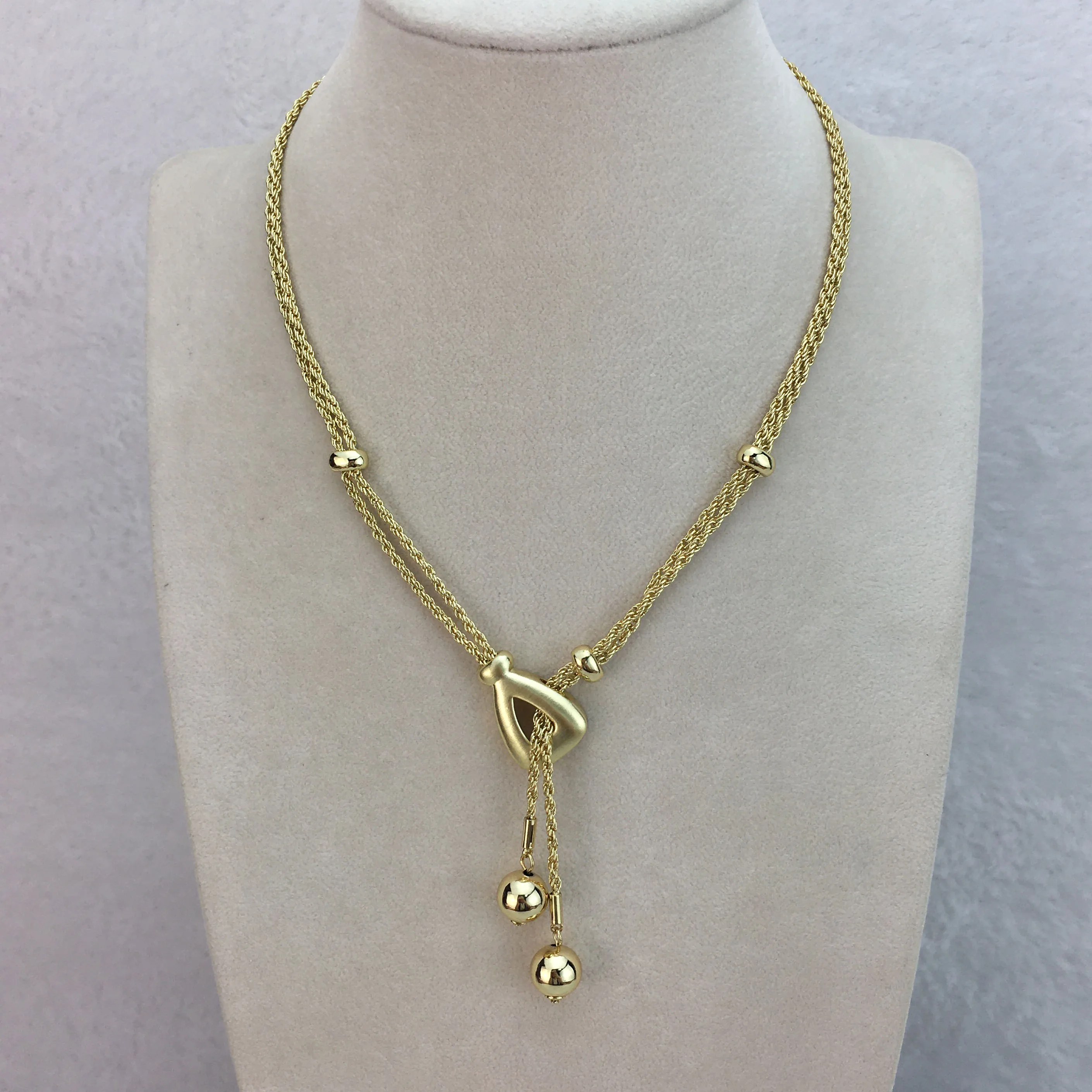 Yuminglai Simple Jewelry Italian Gold Plated Jewelry Sets For Women