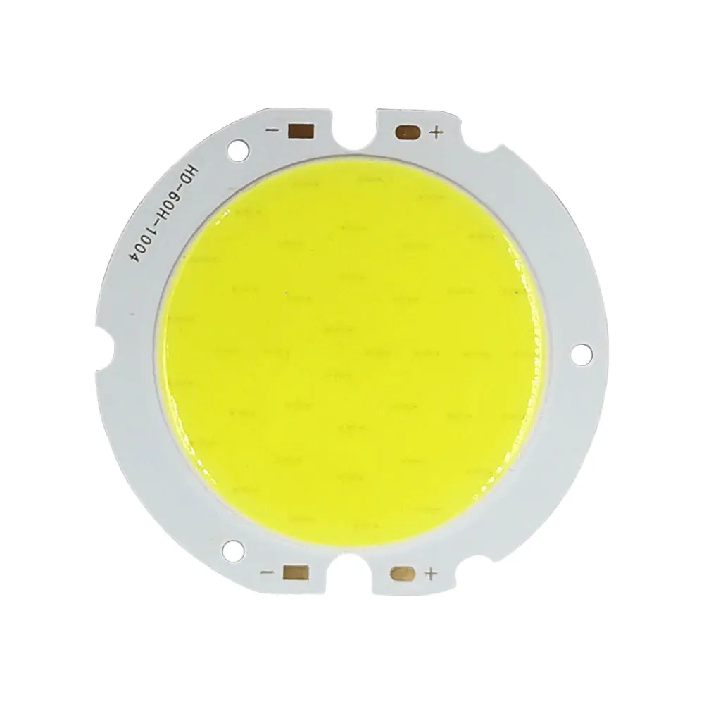 60mm Round COB LED Chip for Spotlights Downlights Ceiling Lights 10W 15W 20W 30W 42mm Lighting Surface Warm Natural Cold White