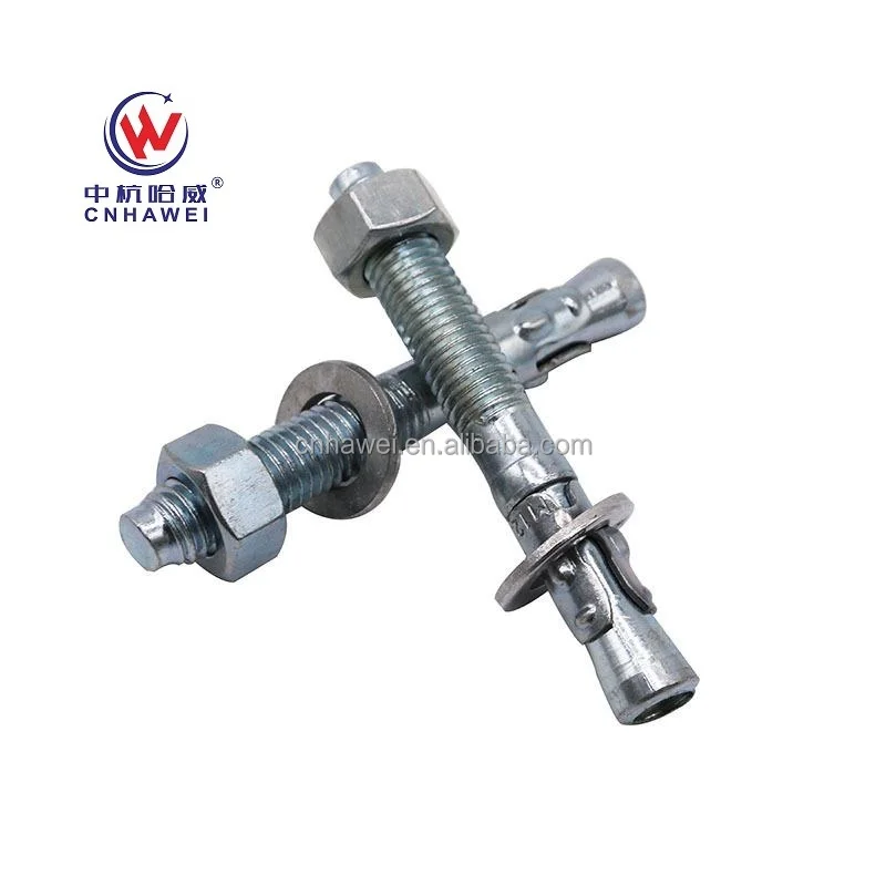 Concrete Stud Zinc Plated Wedge Anchor Bolt Steel Stud Anchors Buy