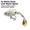 #2 Cuerpo blanco con manchas negras