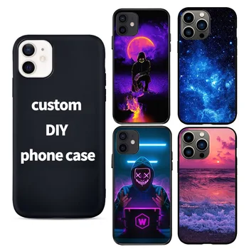 Luxury 2D TPU PC sublimation blanks designer custom Phone Case Pattern For iphone case 13 12 11 Pro Max 3D printing