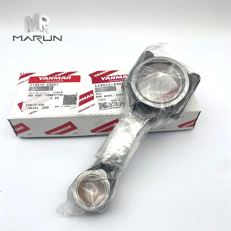 119515-23001 ZX17U-2 3TNV70 Connecting Rod Original for Excavator Construction Machinery