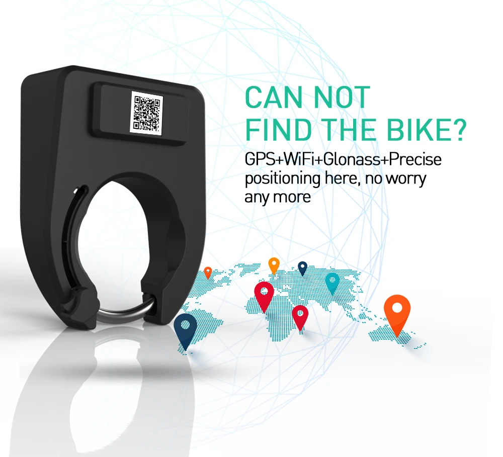 Public Rental Ebike Solution Waterproof Gps Real Time Alarm Tracking