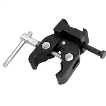 WY-VG-S3 V port with crab claw clamp (cross handle) V-Lock Mount Battery Power support detail image