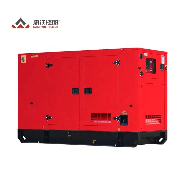 Super silent 80KW 100KVA diesel generator price water cooled four cylinder electronic governor generator