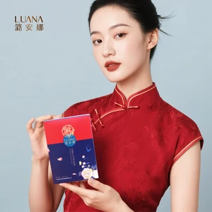LUANA Genuine Facial Mask Hot Sales on Red Blue Repairing Moisturizing Face Mask Effective for Skin Care