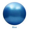 Blue pvc yoga ball