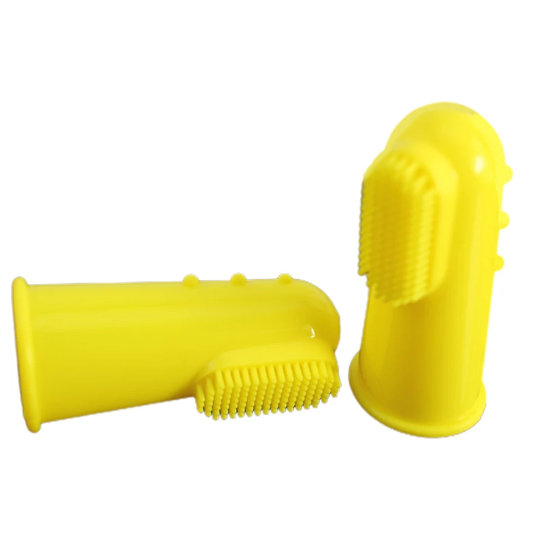 Профессиональная Заводская Мягкая зубная щетка для пальцев пищевого