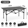Black Long Table 120*55*50 (Storage Bag Included)
