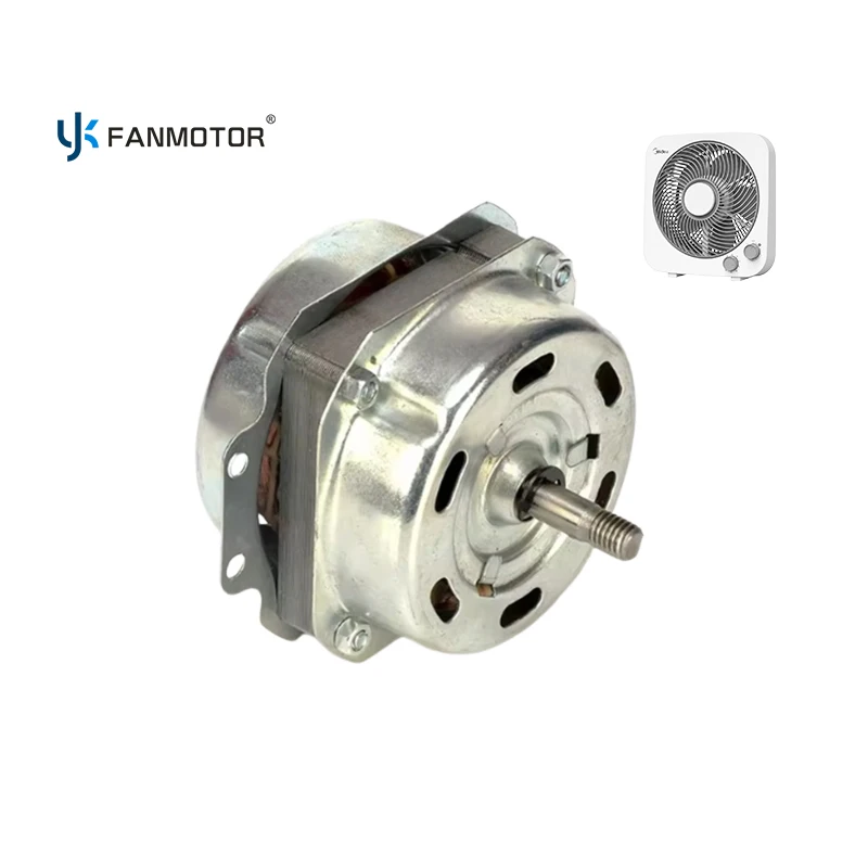 High Quality Single-Phase Asynchronous Copper AC Power 220/110V Electric 8/10/12Inch Box Fan Motor