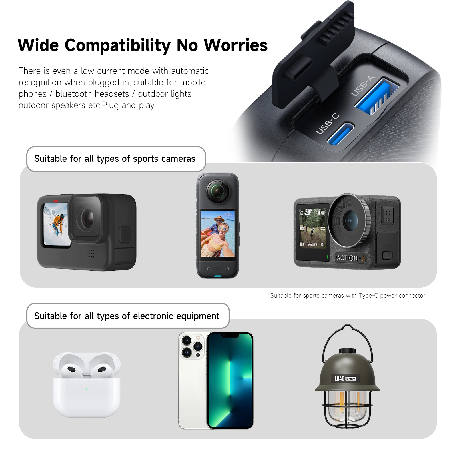 Action Camera Gopro Hero Black Power Bank Re-Fuel 9Hr Extended