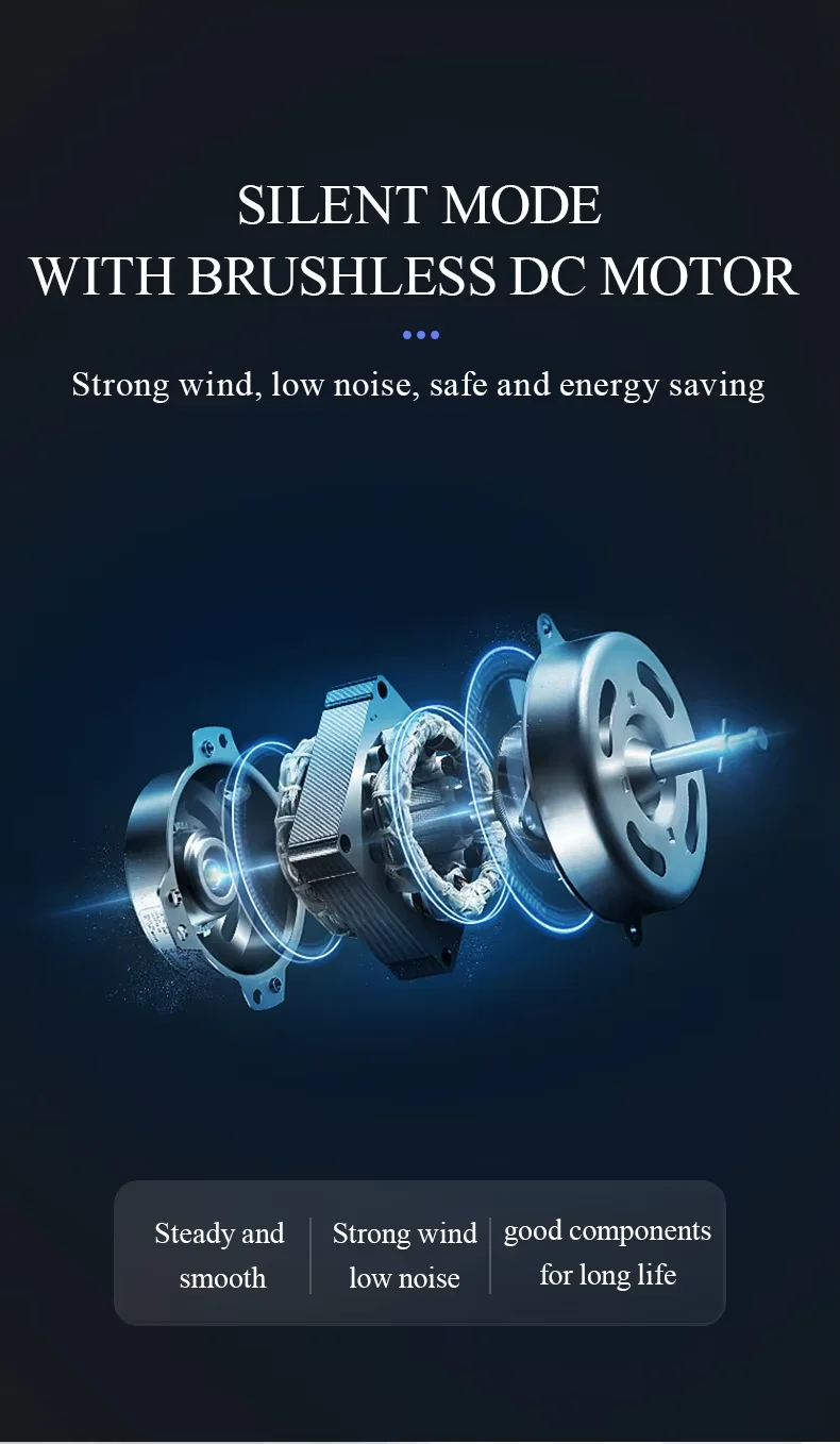 Table Fan, Portable, Plastic, 40W, 1-Year - detail 6