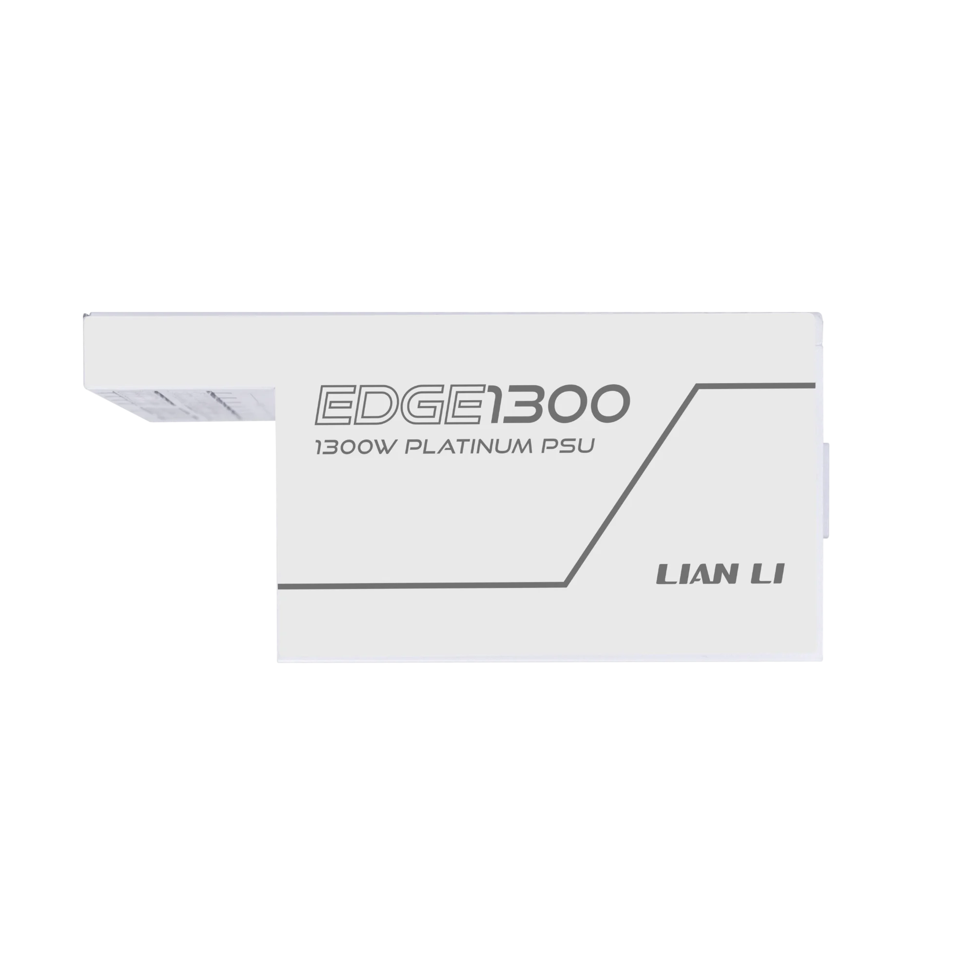 LIANLI EDGE1300W White L-Shape PSU - 1300W ATX 3.1 Power Supply