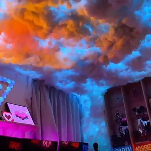 APP Control Thunder Light DIY Lumind Cloud Flash Lightening Lamp Gaming Room Decor RGB Clouds Light for Ceiling