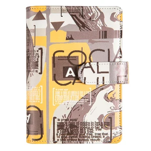 2026 New Budget Binder Colorful Notepad  A6 Stripe Planner PU Leather Money Saving Challenge Envelops