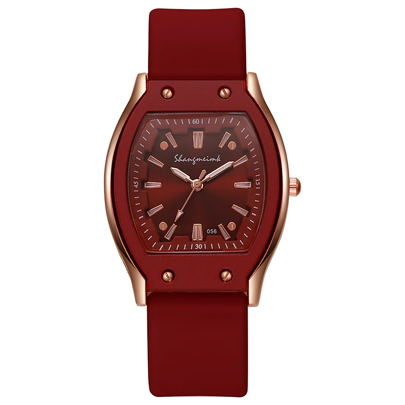 Customizable Silicone Strap Quartz Watches