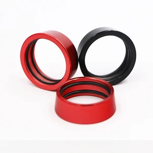 Customized CNC Processed Aluminum Straight Tube for Ring Parts Accessories for Mountain Bike & Bicycle with Headphone Bar Spacer