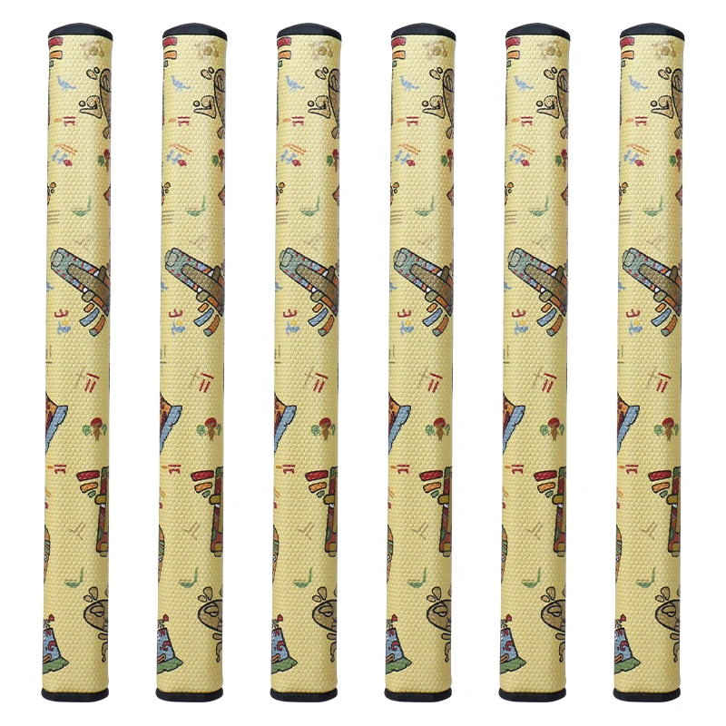 Jasbao  Premim Multiple Design  Custom Golf Club Grips  Foam EVA  Putter Grip  PU Leather Lightweight Golf Grip
