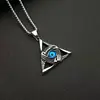 Steel-colored single pendant