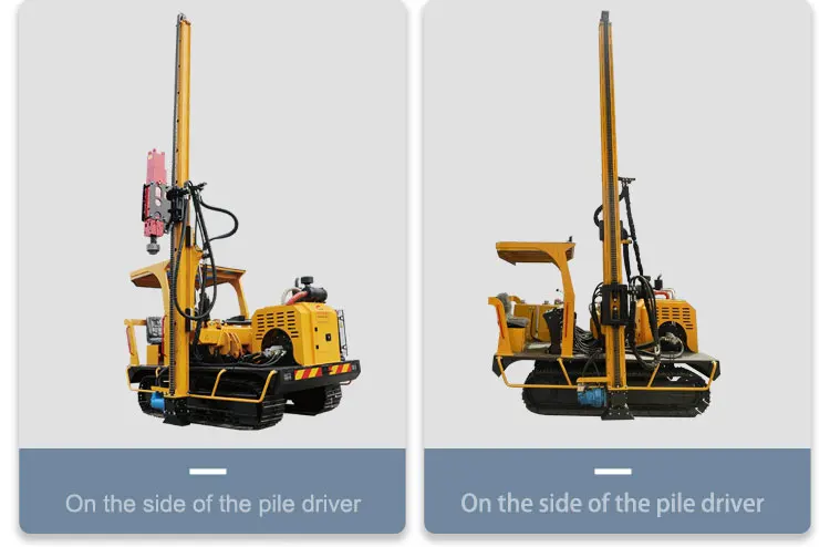 Newly Design Hydraulic Hammer Vibratory Pile Driver Efficient Pile ...