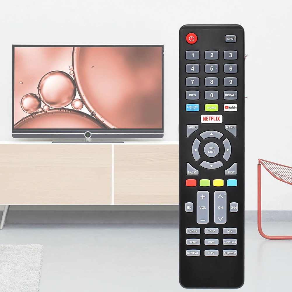 Factory Oem Smart Ir Tv Remote Control for Viara Prism Speed Aconatic Xitrix Altron Orca Theham Xoro Konka Tv Remote
