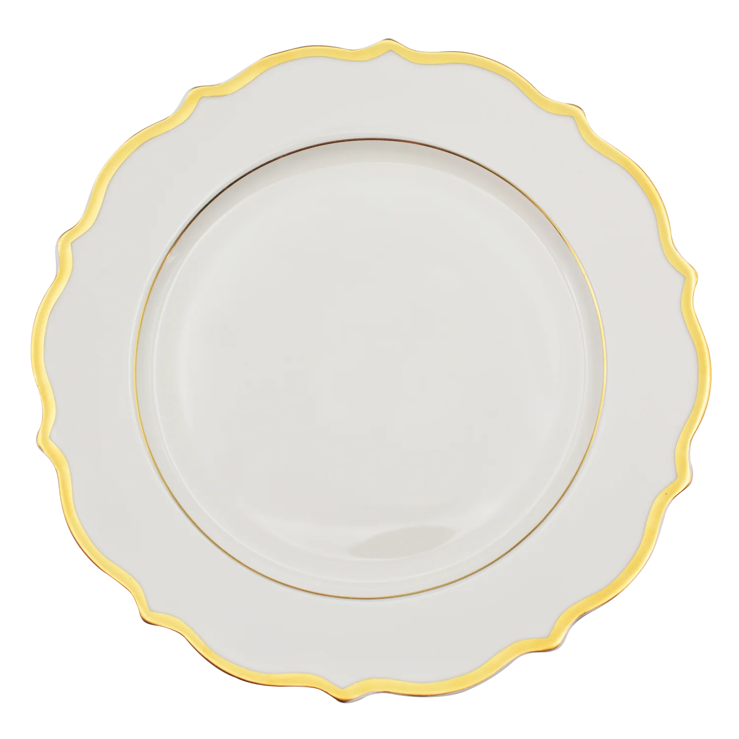 Modern Luxury Gold Rim Dinnerware Set For 6 People Luxury Fine China