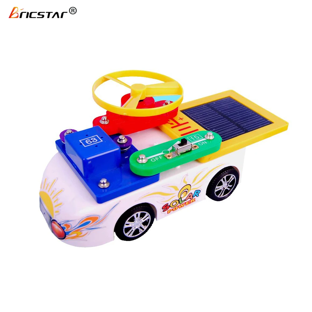 Комплект для обучения по солнечной энергии Bricstar игрушечный автомобиль на
