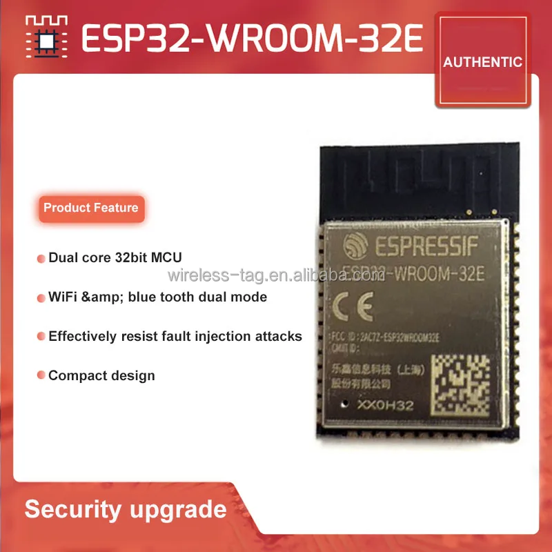 Esp32 Bulk Espressif Esp32-wroom-32e Stock Esp32wroom32e 16m 128mbit ...