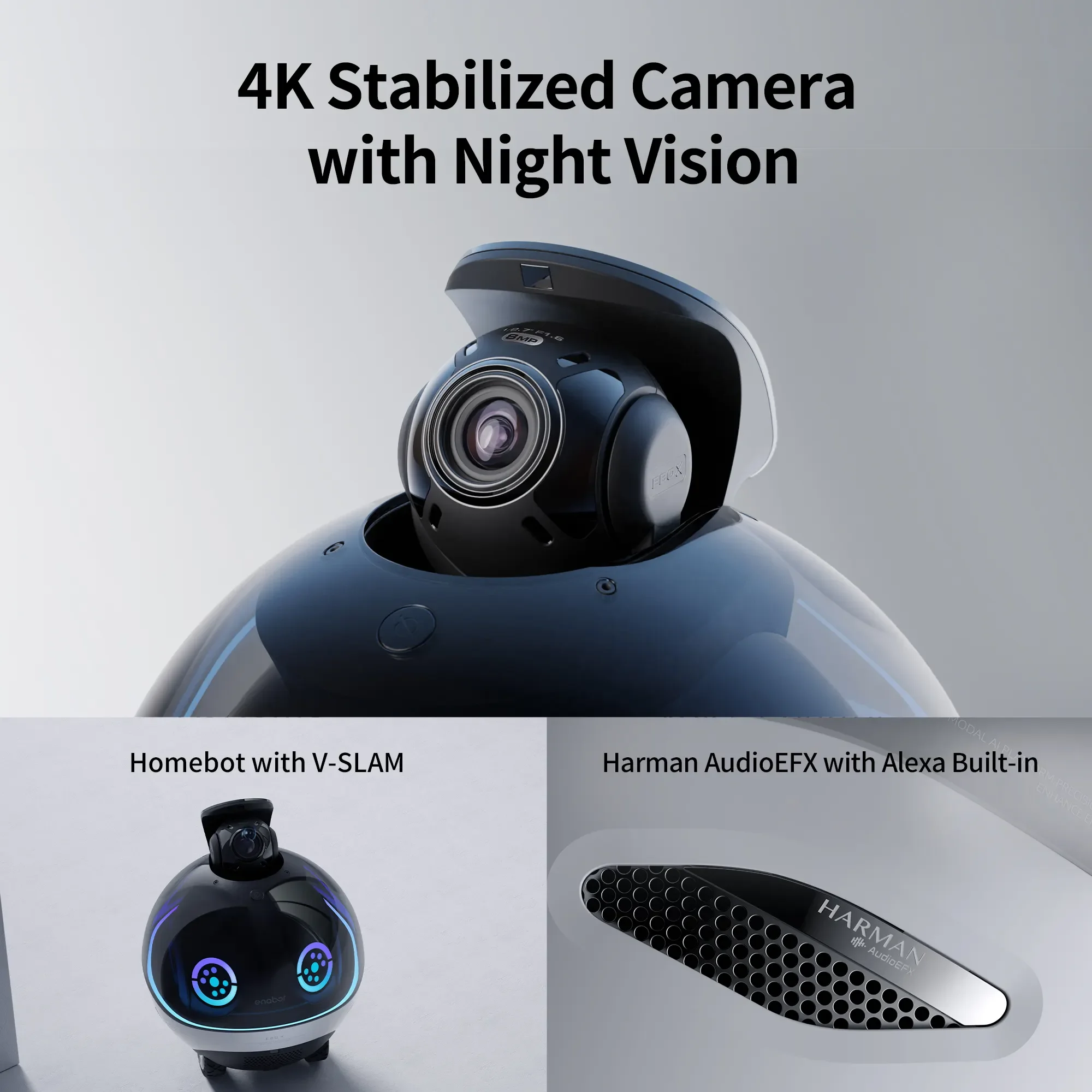 Automatic Charging High Version Pet Cat Dog Companion Robot Camera Monitor Warning Smart Camera for Kids Old People