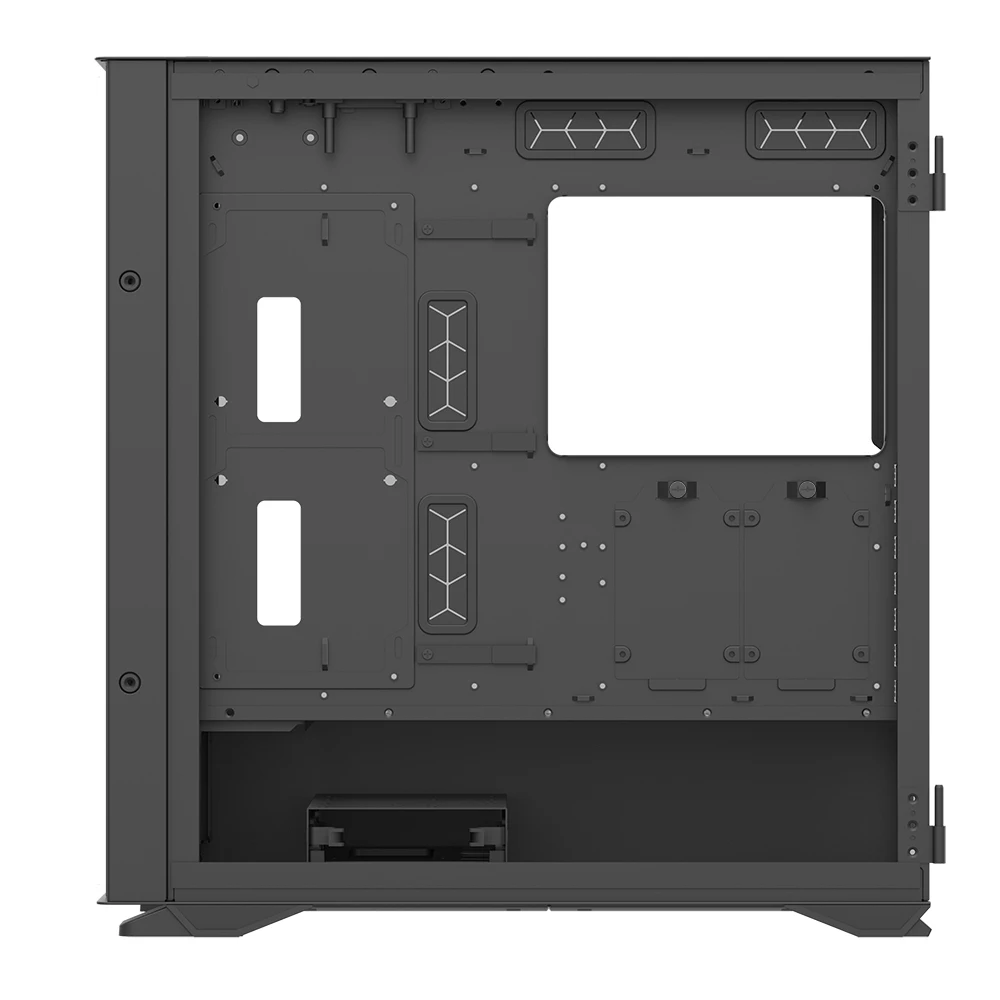 Darkflash Computer Case Metal Sheet Black Steel Black and White  Gaming PC Case PC Build PC Gaming Setup Gaming Cabinets