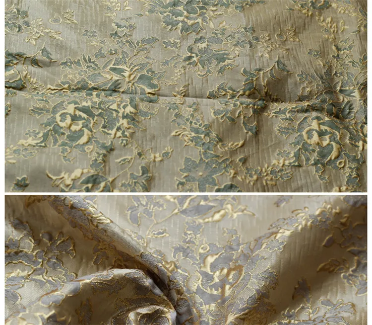 Gold 022 Silk Jacquard main image 1