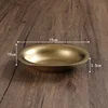 Gray 19cm fried rice plate-snow gold