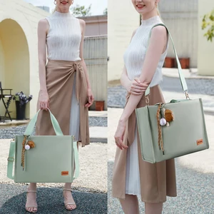 Large Capacity Fashionable Canvas Women's Multi-Functional Waterproof Zipper Closure Crossbody Shoulder Bag