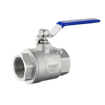 High-Quality BSTV 2PC 1/4in Ball Valve, Manual, Normal Temp, 316 SS, 3-Month Warranty, OEM/ODM