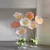 Coloré - Base de poteau à 7 fleurs Poppy