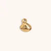 Clam pendant - gold