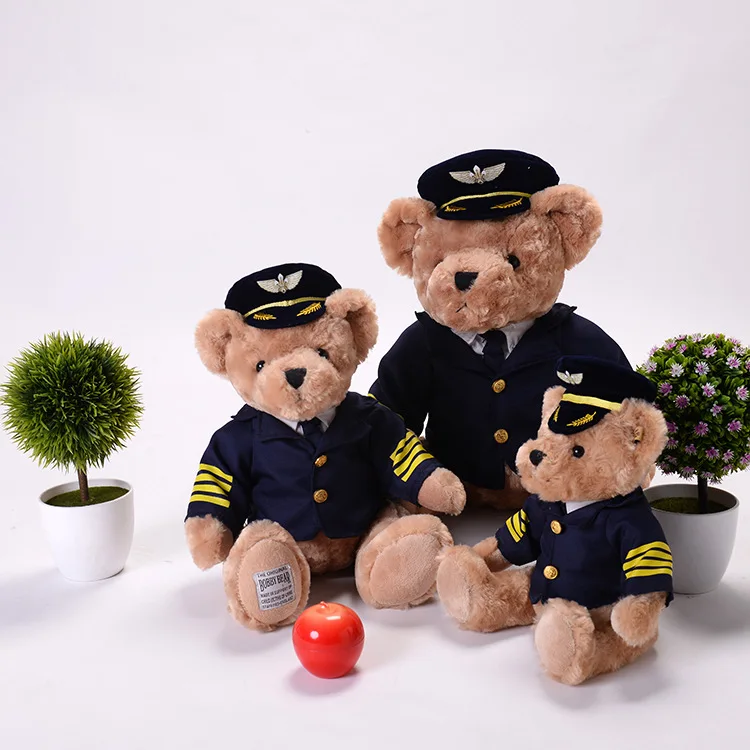 pilot teddy bear