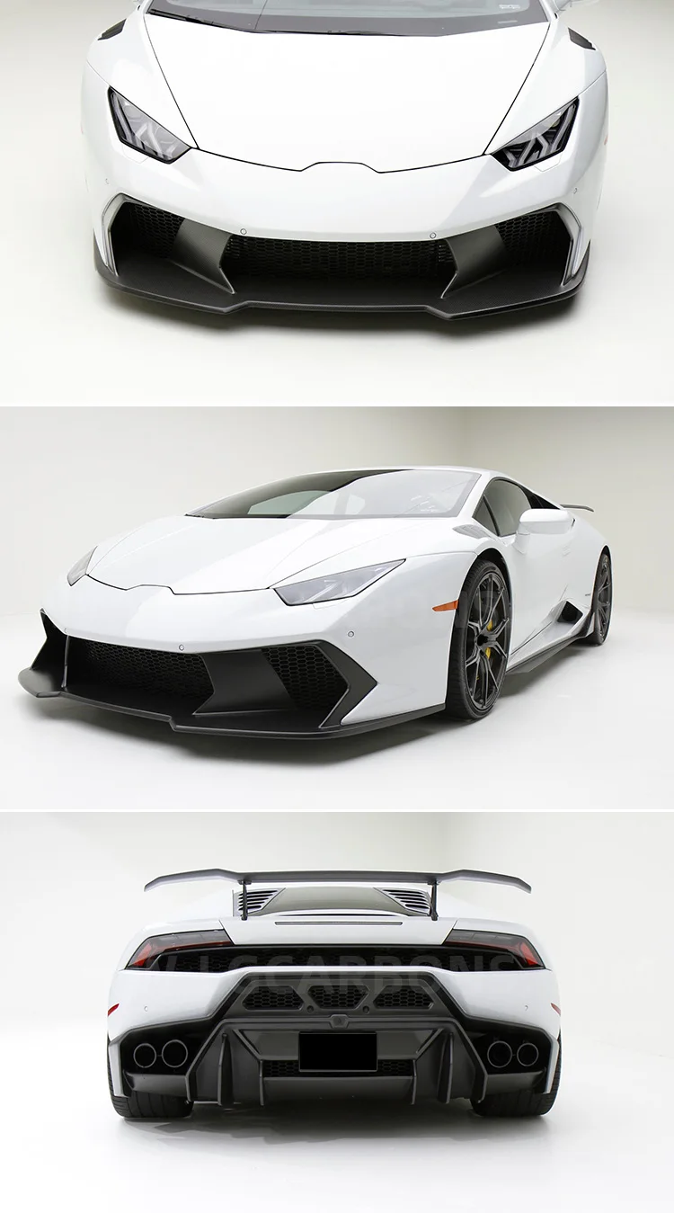 Carbon Fiber V Style Bodykit For Lamborghni Huracan Lp610 580 640 Car ...