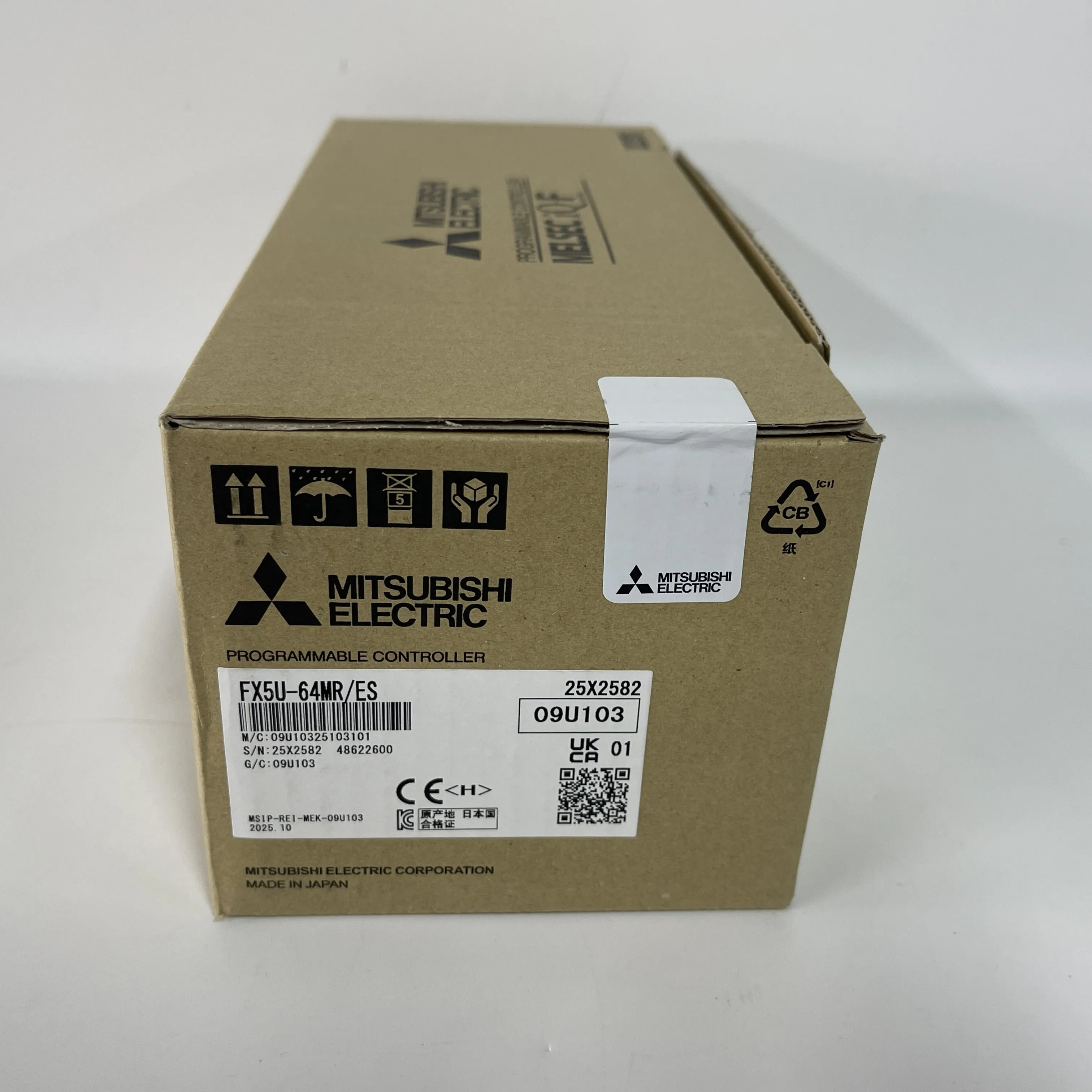 MITSUBISHI Programmable Logic Controller PLC FX5U-64MR/ES MITSUBISHI Programmable Logic Controller PLC FX5U-64MR/ES