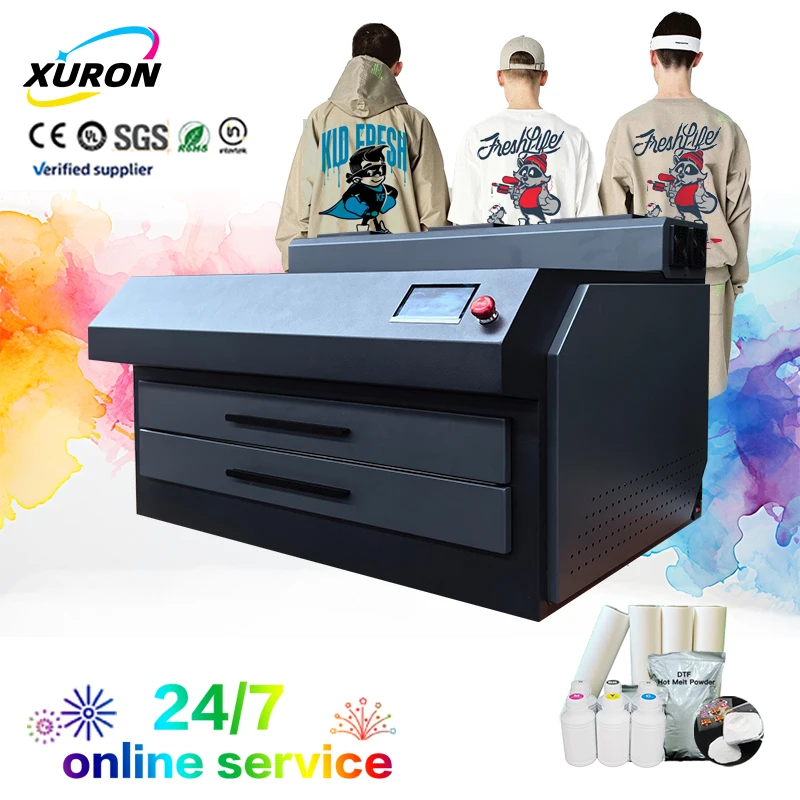 High-Performance Fully Automatic Double Layer DTF Dryer Oven Optimal Curing Trusted Vendor's A3 A4 A2 Print Dimension New