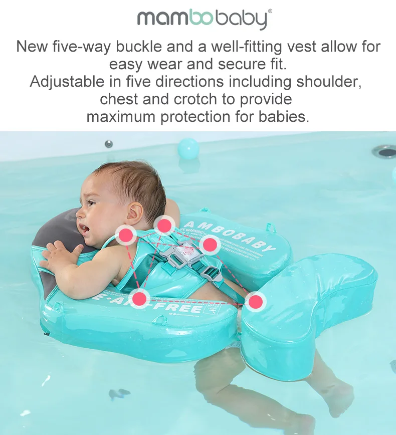 2021 Hot Sale Factory Mambobaby Solid Noninflatable Baby Pool Float