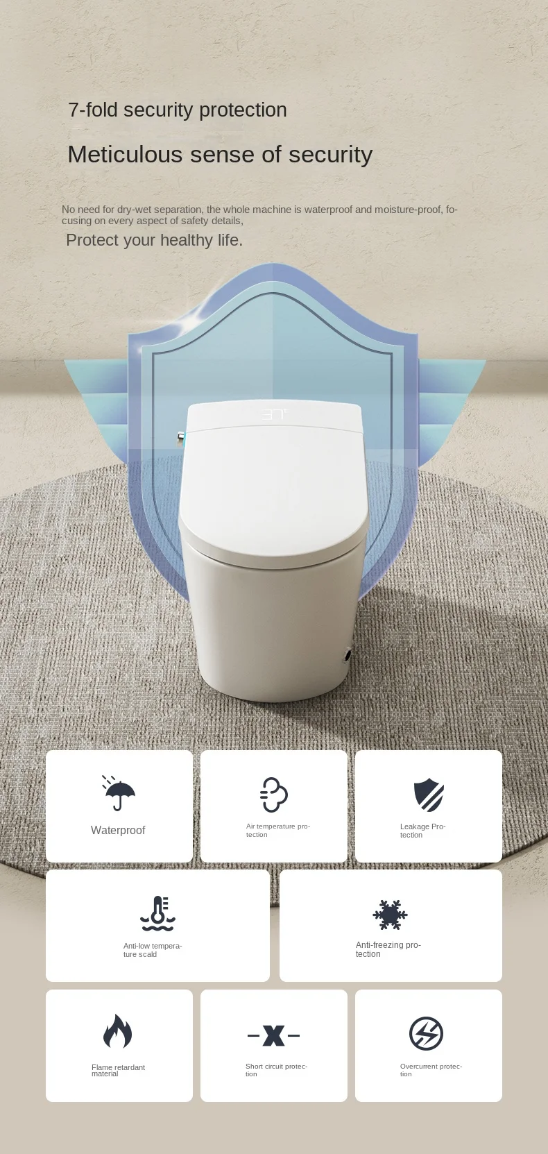 product mini size design bathroom automatic flush one piece ceramic intelligent toilets electronic sanitary ware smart toilet-25