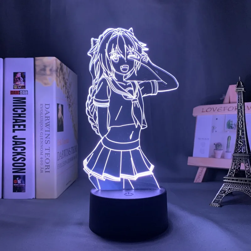 Tw Fate Apocrypha Astolfo Usb 3d Lamp For Bedroom Deco Anime Waifu Acrylic 16 Colors Remote Control Table 3d Lamp Buy Table 3d Lamp Remote Control Table Lamp 16 Colors Table 3d Lamp