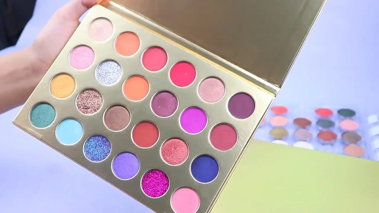 Wholesale 24 Color Shineeyeshadow Shimmer Glitter For Eyeshadow