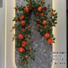 Rose Eve Orange - Tailles et variétés de fleurs mélangées
